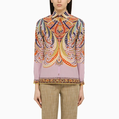 ETRO ETRO MULTICOLOURED SILK SHIRT