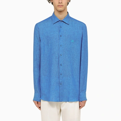 Etro Shirts In Light Blue