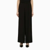 Federica Tosi Full Length Wide Leg Trousers In Viscose