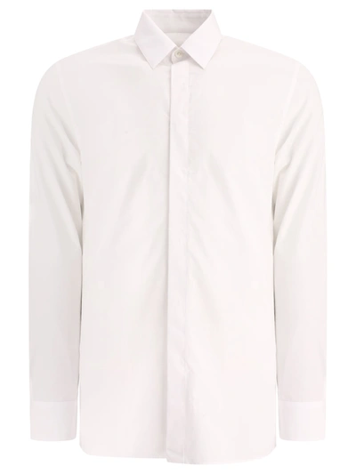 Givenchy Shirt In Poplin In White