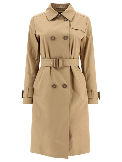 HERNO HERNO DELAN DOUBLE BREASTED TRENCHCOAT