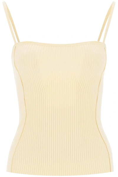 Jacquemus Women's Le Haut Sierra Knitted Top In Beige