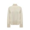 JIL SANDER JIL SANDER WOOL AND SILK SWEATER