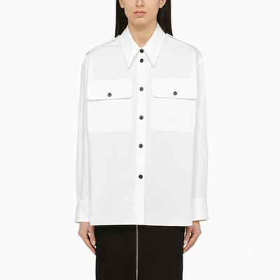 KHAITE KHAITE MISSA WHITE COTTON SHIRT