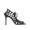 MANOLO BLAHNIK MANOLO BLAHNIK HAMZA 105 LEATHER SANDALS