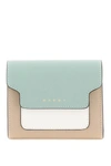 MARNI MARNI BI FOLD WALLET WITH FLAP