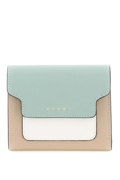 Marni Bi Fold Wallet With Flap