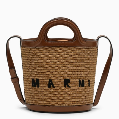 Marni Tropicalia Beige/brown Bucket Women