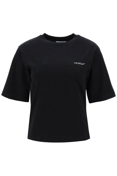 Off-white T-shirts In Black