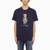 POLO RALPH LAUREN POLO RALPH LAUREN POLO BEAR NEWPORT BLUE CLASSIC FIT T SHIRT