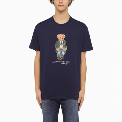 Polo Ralph Lauren Polo Bear Newport Blue Classic Fit T Shirt