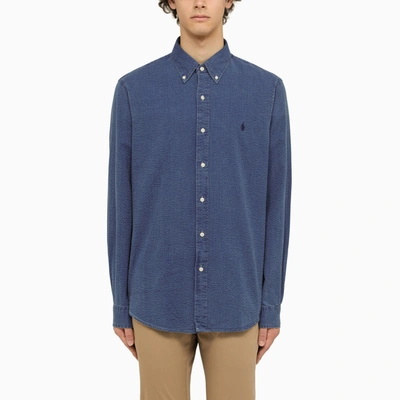 Polo Ralph Lauren Shirt Long Sleeve In Blue