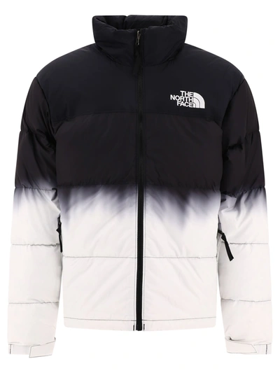 The North Face Nuptse Dip Dye Jacket Black