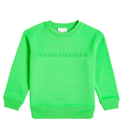 Marc Jacobs Kids' Logo Sweatshirt In Green