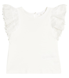 CHLOÉ EMBROIDERED COTTON TOP