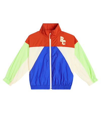 Bobo Choses Kids' Colorblocked Track Jacket In Multicolor