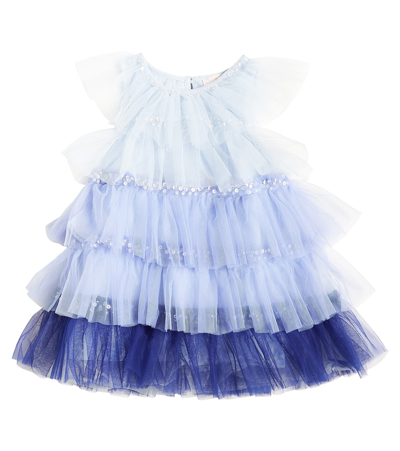 Tutu Du Monde Kids' Josette Tulle Dress In Starry Night Mx