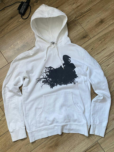 Pre-owned Dior Luxury  Big Logo Archive Hoodie In White