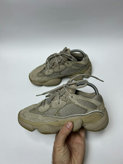 Pre-owned Adidas X Kanye West Adidas Yeezy 500 Blush Tan Beige Lightly Worn Size 36 Shoes In Grey