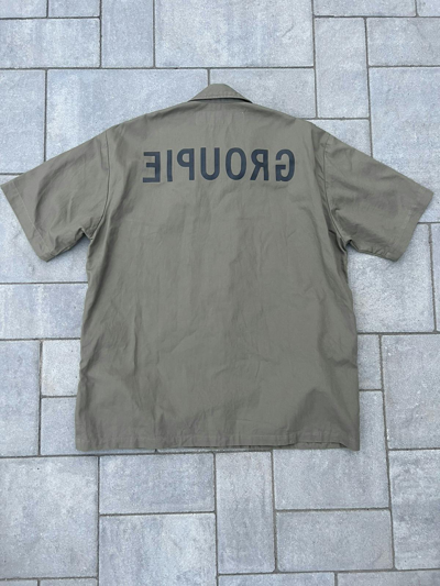 Pre-owned Undercover Ss99 Groupie Workshirt In Brown | ModeSens
