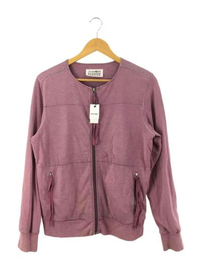 Pre-owned Maison Margiela Multi Zip Sweatshirt In Pink