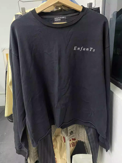 Pre-owned Enfants Riches Deprimes Erd Classic Long Sleeve Sweatshirt In Black