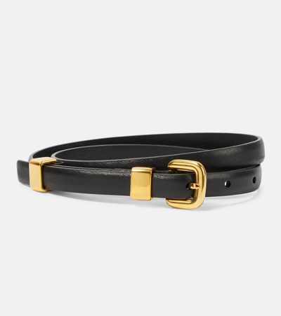 Altuzarra Leather Belt In Black