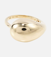 MATEO WATER DROPLET 14KT GOLD RING