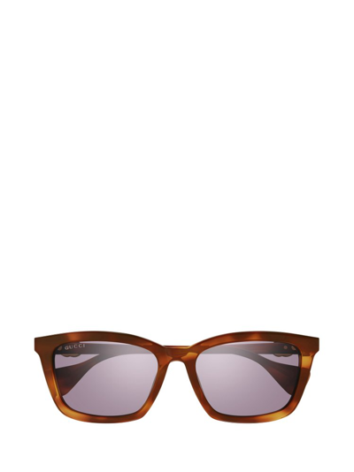 Gucci Eyewear Square Frame Sunglasses In Multi