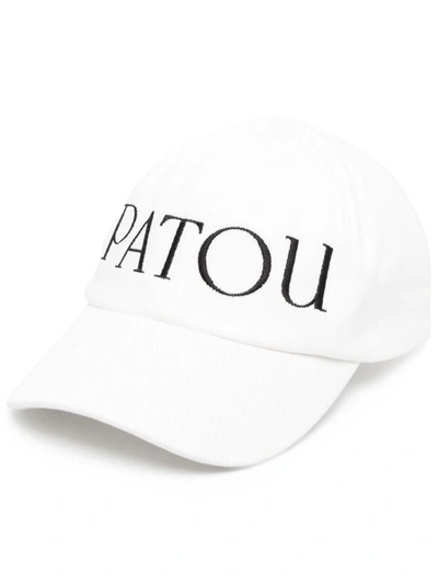 Patou Logo Hat. Accessories In White