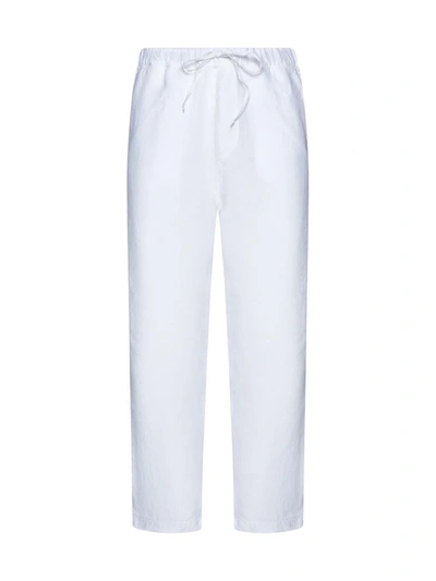 120% Lino Trousers In White