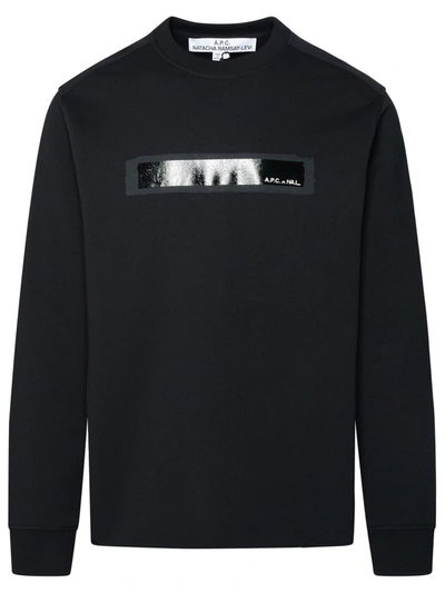 Apc A.p.c. Ernestine Sweatshirt In Black