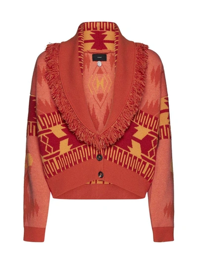 Alanui Sweaters In Orange Cor