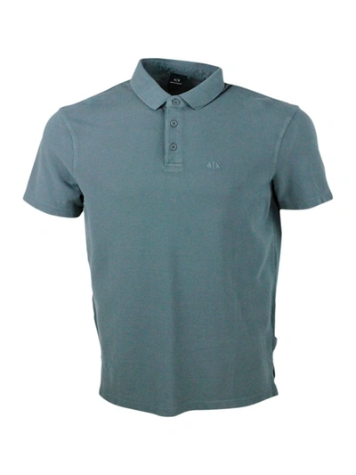 Armani Exchange T-shirts And Polos In Green