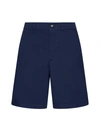 Brunello Cucinelli Essential Bermuda Shorts In Blue