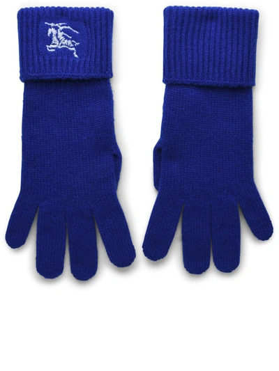 Burberry Gloves In Blue