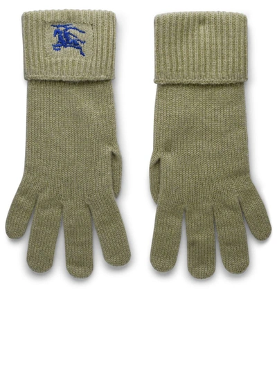 Burberry Beige Cashmere Blend Gloves