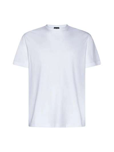 Giorgio Armani T-shirt In White Cotton