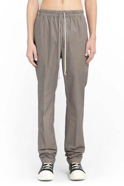 Rick Owens Trousers In Brown