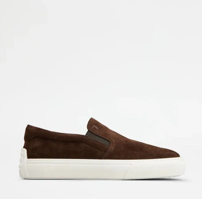 Tod's Trainers  Men Colour Brown