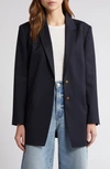 FRAME THE OVERSIZE WOOL BLEND BLAZER