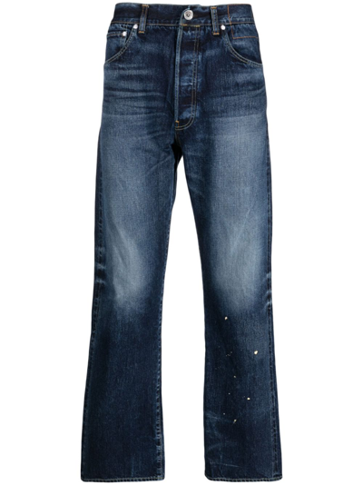 Visvim Social Sculpture 00 Straight-leg-jeans In Blau