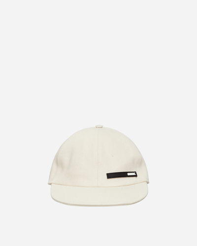 Oamc Ball Cap Natural In White