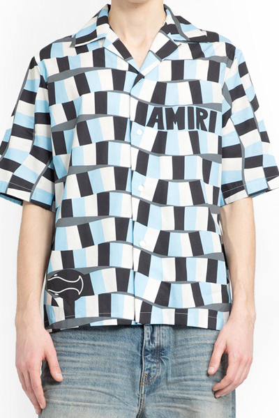 Amiri Shirts In Blue