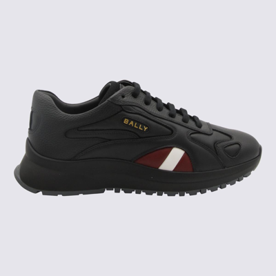 Bally Black Canvas S105 Trainers In Multi