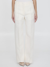 VALENTINO CREPE COUTURE TROUSERS