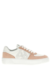 Stuart Weitzman Pink Courtside Monogram Sneakers In Pink