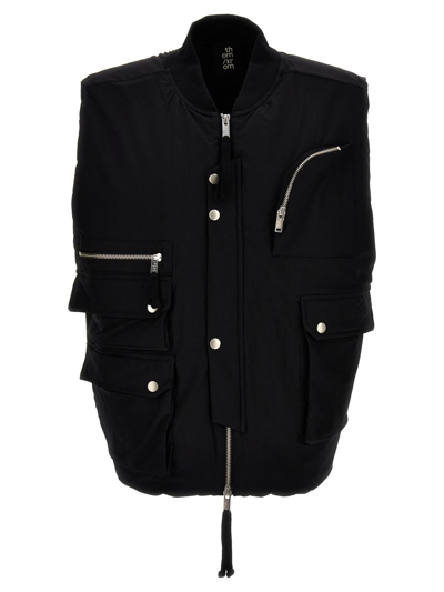 Thom Krom Utility Gilet Black