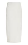 The Frankie Shop Solange Knit Midi Pencil Skirt In White