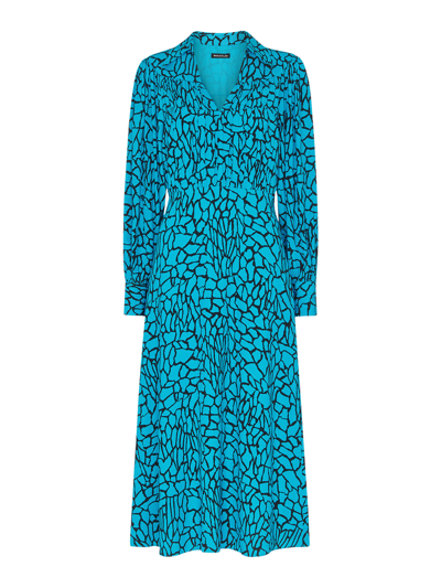Whistles Womens Multi-coloured Terrazzo Geometric-print Woven Midi Dress